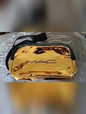 MAC Metallic Gold Fanny Pack
